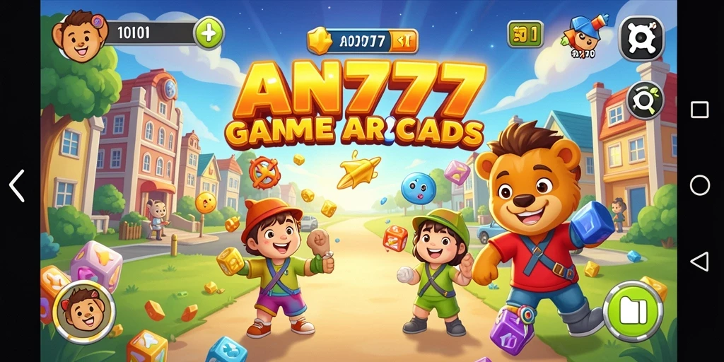 Tampilan gameplay seru dan menantang dari AN777.