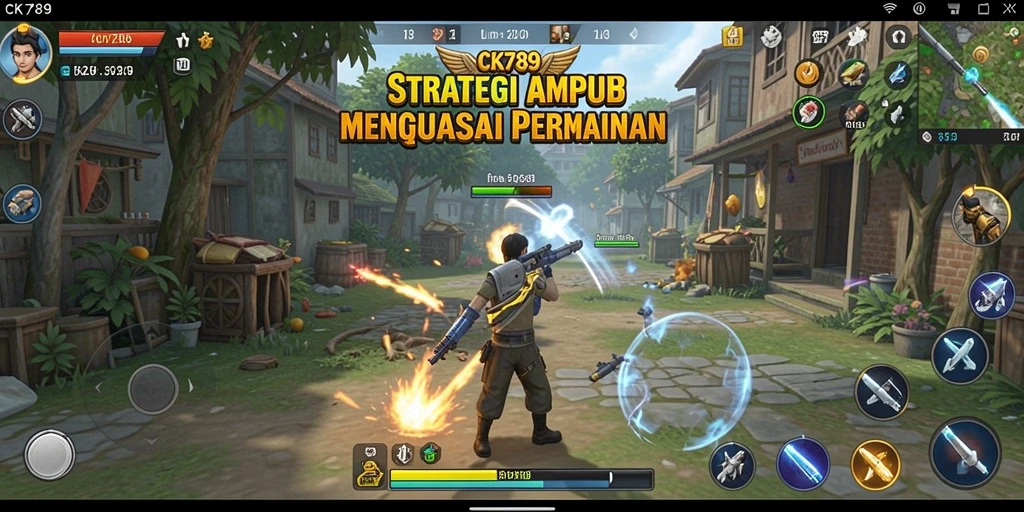 Tangkapan layar CK789 menunjukkan pertempuran mendebarkan dan grafis yang menawan.