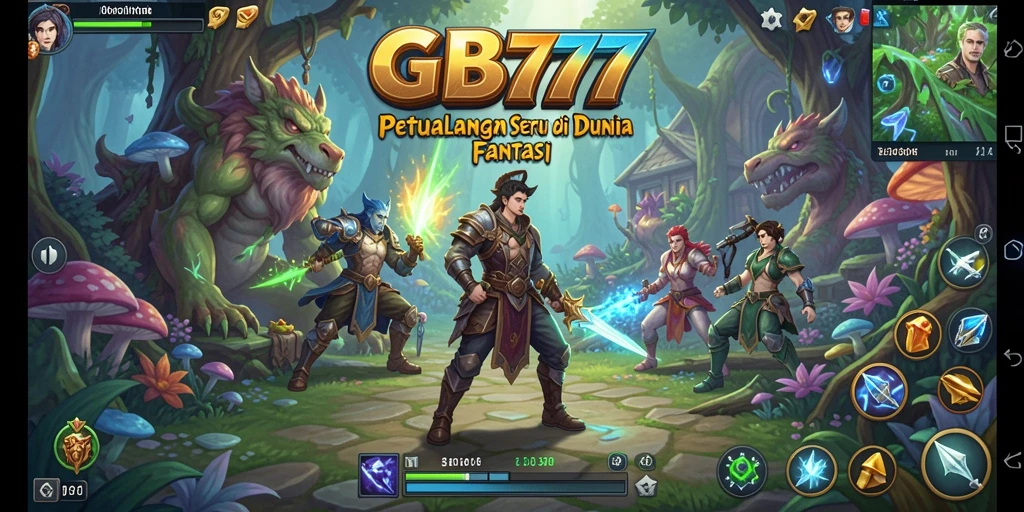 Tampilan menarik dari gameplay GB777 dengan eksplorasi seru.