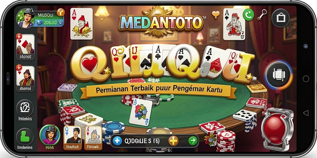 Tampilan menarik dari gameplay MEDANTOTO yang penuh strategi QiuQiu.