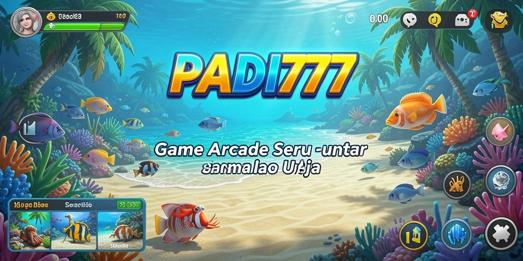 Tampilan gameplay menarik dari PADI777 yang menantang.
