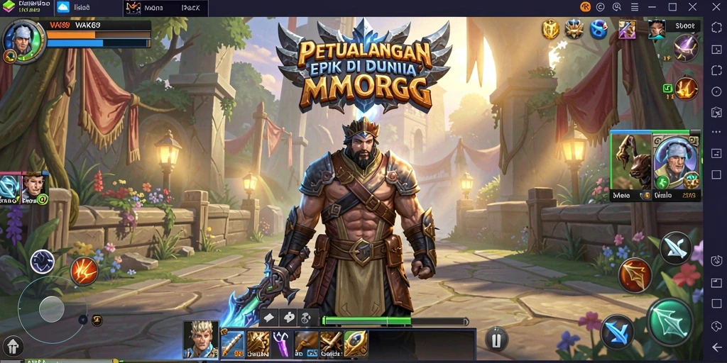 Gameplay seru di WAK89 dengan aksi pertarungan yang intens.